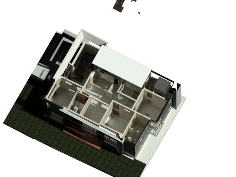 AutoCAD 3D architectural residential layout design by Avaixo Solutions